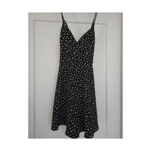 Black and White Polka Dot Dress